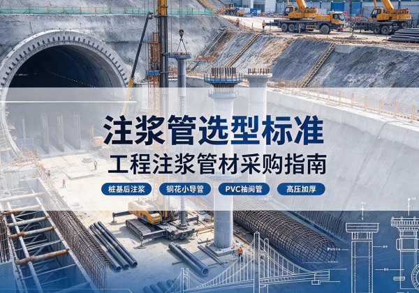 中方注浆管选型标准